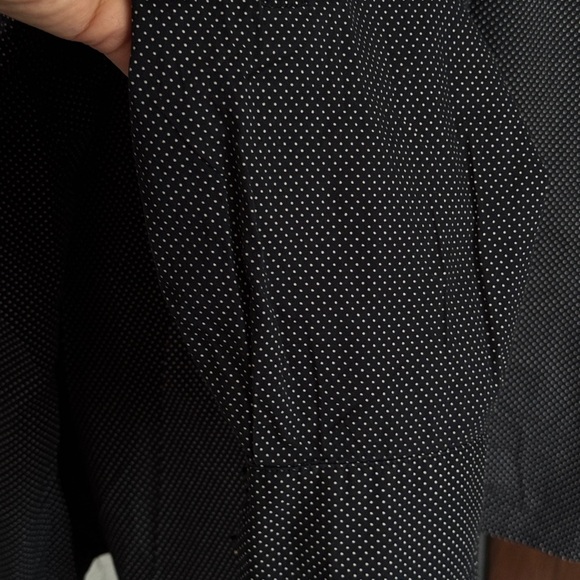 Women’s mini dot print Black Button-Up Shirt size 3X pocket Tommy Hilfiger nice - Picture 6 of 9